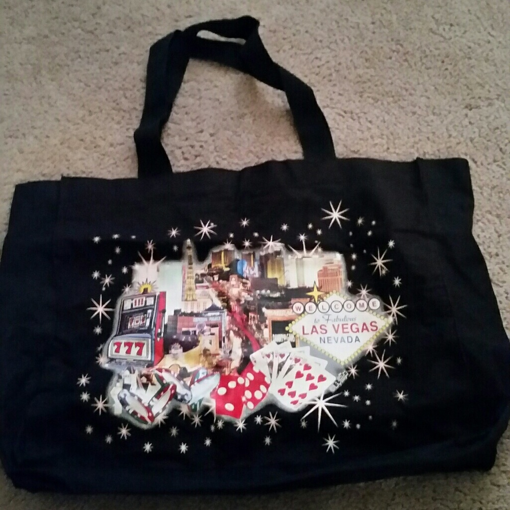 Las Vegas Canvas Tote Bag